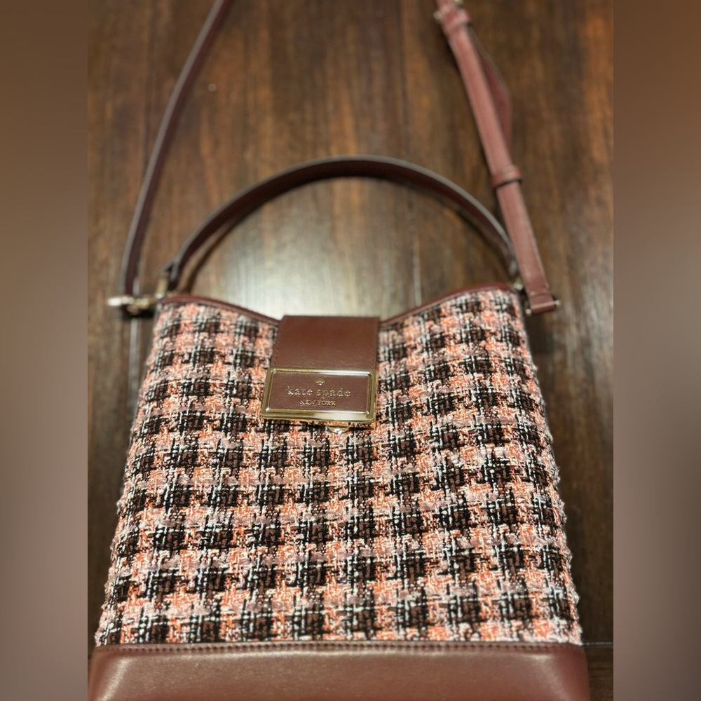Kate Spade New York Tweed Crossbody Bag